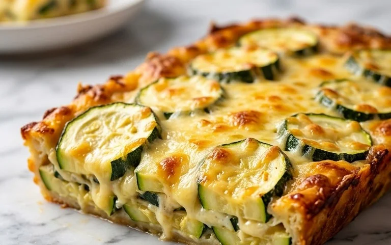 Baked Zucchini and Cheese