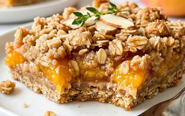 Fresh Peach Crum extractb Bars