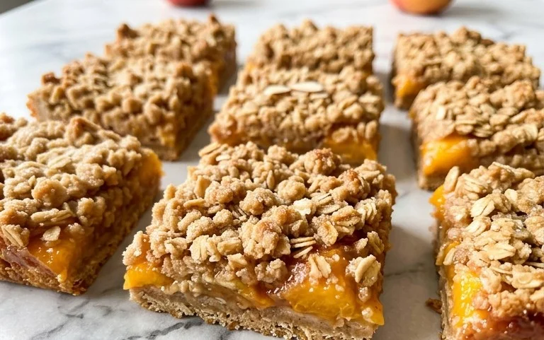 Fresh Peach Crum extractb Bars