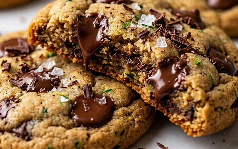 Zucchini Chocolate Chip Cookies