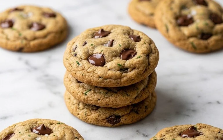 Zucchini Chocolate Chip Cookies