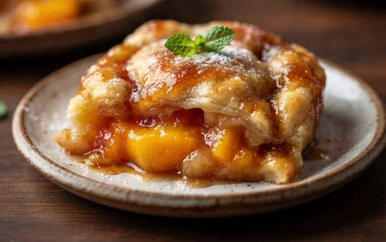 Peach Dumplings