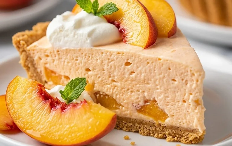 Peach Chiffon Pie