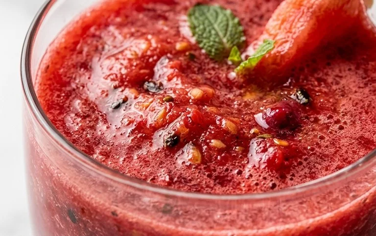 Watermelon Cherry Berry Beet Juice