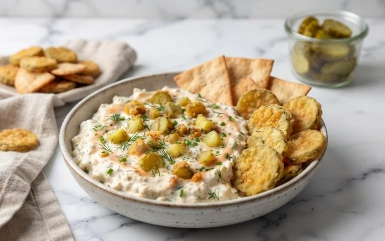 Easy Fried Pickle Dip (Dairy-Free Option)