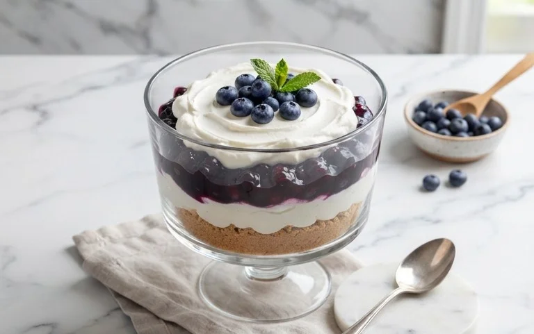 No-Bake Blueberry Yum Yum