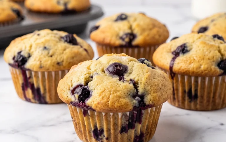 Homemade Blueberry Muffins