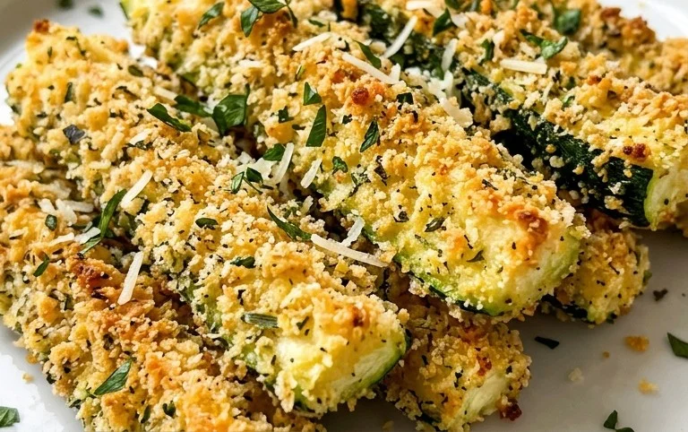 Baked Zucchini Sticks (Oven or Air Fryer)