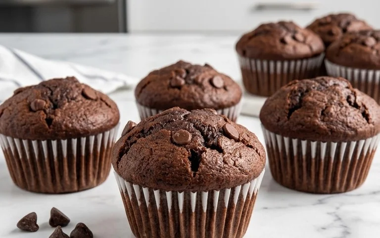 Double Chocolate Muffins